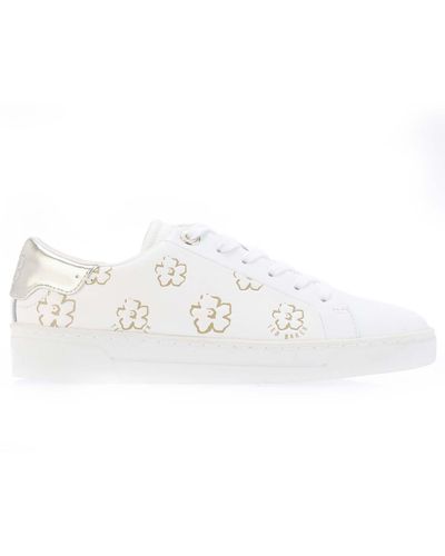Ted Baker Taliy Cupsole Trainers - White