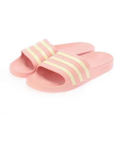 adidas Adilette Aqua Slide Sandals - Pink