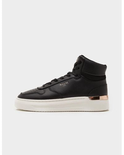 Mallet Hoxton Mid-top Trainers - Black