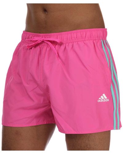 adidas Classic 3-stripes Swim Shorts - Pink