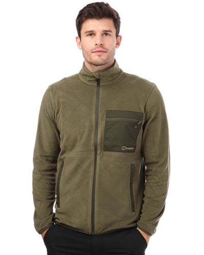 Berghaus Aslam Micro Fleece Jacket - Green