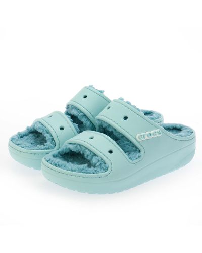 Crocs™ Classic Cozzzy Sandals - Blue