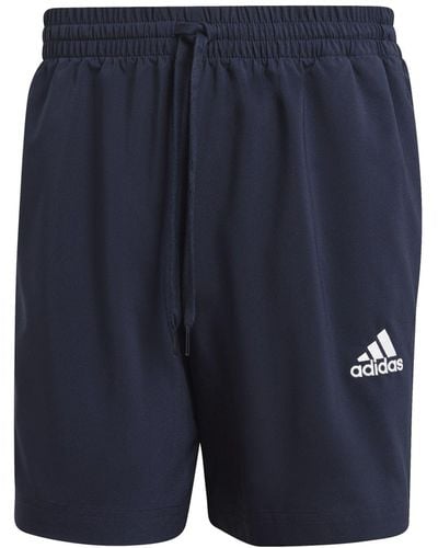 adidas Essentials Chelsea Small Logo Shorts - Blue