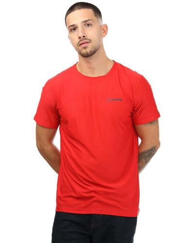 Berghaus 24/7 Tech T-shirt - Red