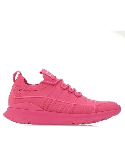 Fitflop Vitamin Ff Knit Sports Trainers - Pink