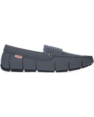 Swims Stride Single Band Keeper Loafers - Grey
