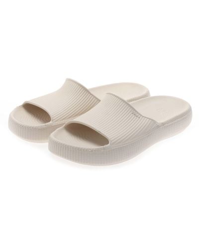 Zaxy Leveza Slide Sandals - White
