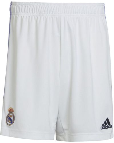 adidas Real Madrid 2022/23 Home Shorts - White