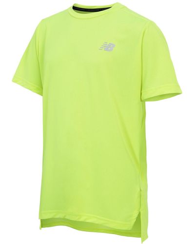 New Balance Accelerate Short Sleeve T-shirt - Green