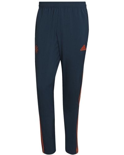 adidas Manchester United 2022/23 Tracksuit Bottoms - Blue