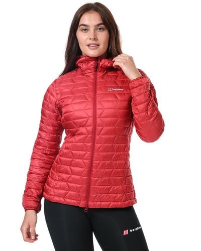 Berghaus Cuillin Insulated Hooded Jacket - Red
