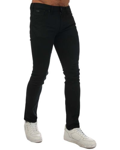 Armani J06 Slim Fit Jeans - Black