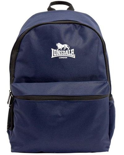 Lonsdale London Pocket Backpack - Blue