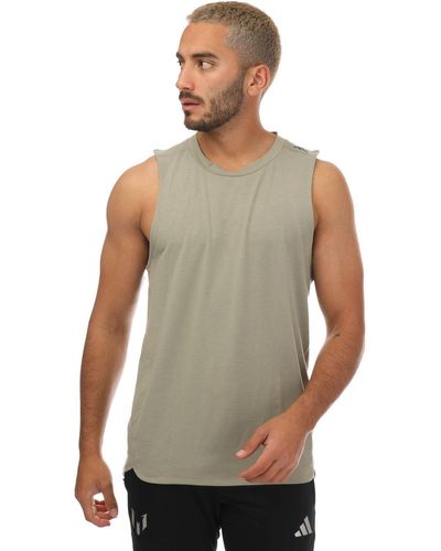 adidas Designed For Training Workout Tank Top - Green