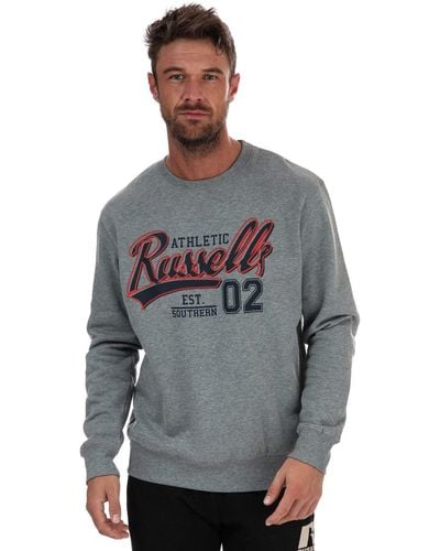 Russell Crew Neck Sweatshirt - Grey