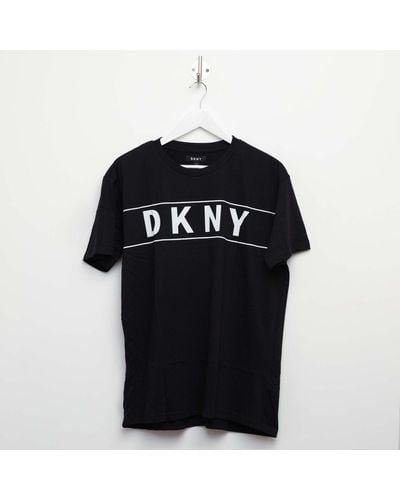DKNY Charges Lounge T Shirt - Black
