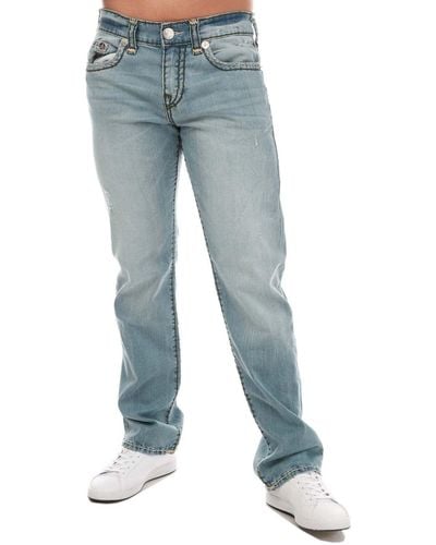True Religion Ricky Super T No Flap Jeans - Blue