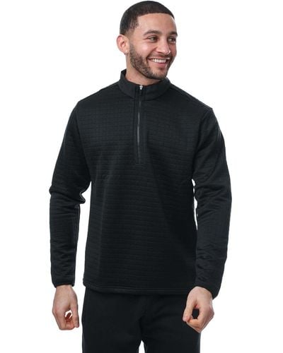 adidas Golf Dwr Quarter Zip Sweatshirt - Black