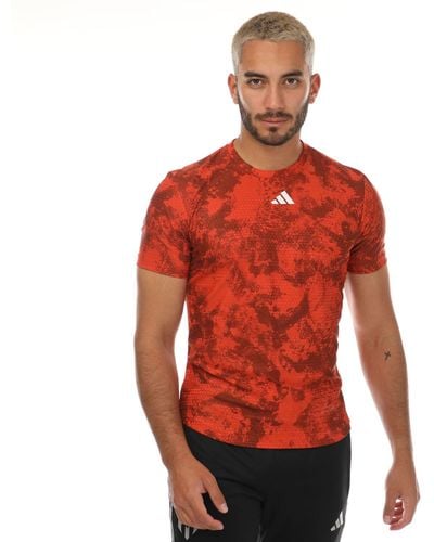 adidas Tennis Paris Heat Rdy T-shirt - Red