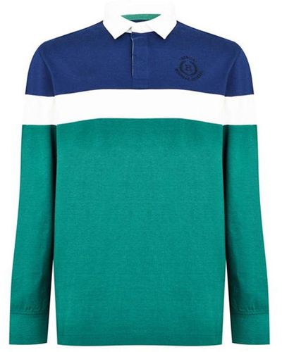 Howick Granville Rugby Polo Shirt - Blue