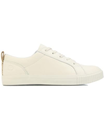 Timberland Newport Bay Leather Oxford Trainers - White
