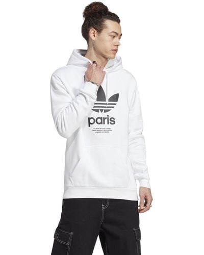 adidas Originals Icone Paris City Originals Hoody - White