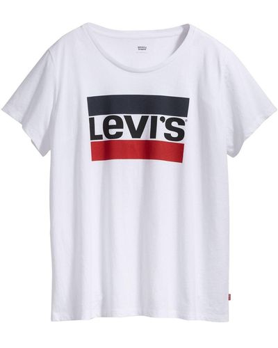 Levi's Levi'S Womenss Plus Perfect T-Shirt - White