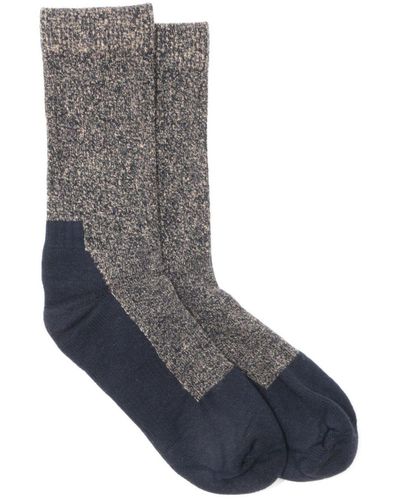 Red Wing Deep Toecapped Boot Socks - Grey