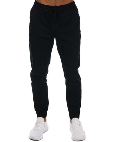 Champion Stretch Cotton Twill Cuffed Trousers - Black