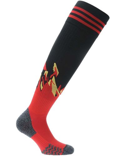 adidas Multicolour Belgium Socks - Red