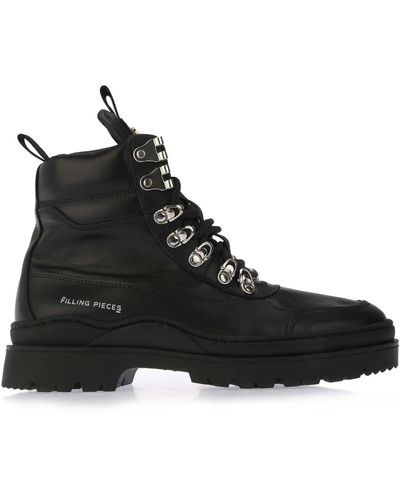Filling Pieces Mountain Boots - Black