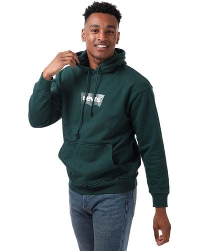 Levi's Relaxed Graphic Hoody - Green