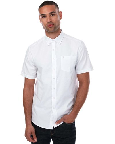 Farah Drayton Short Sleeve Shirt - White
