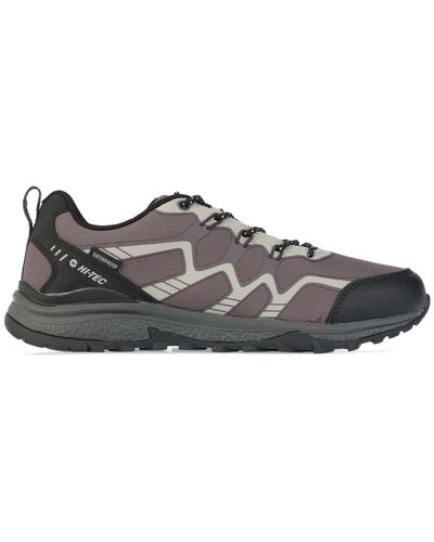 Hi-Tec Stinger Waterproof Running Shoes - Grey