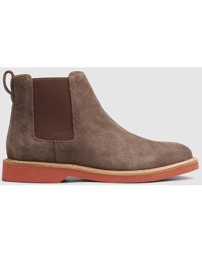 G.H. Bass & Co. Chelsea Suede Buc - Brown