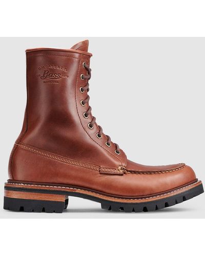 G.H. Bass & Co. Scout Hi Lace Boots - Brown
