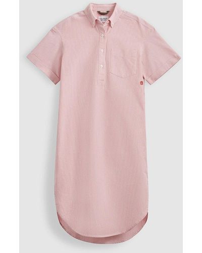 G.H. Bass & Co. Dover Button Down Dress - Pink