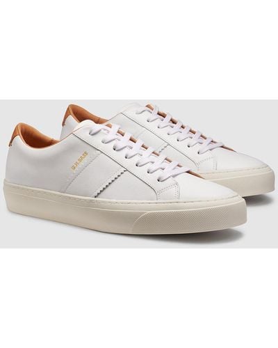 G.H. Bass & Co. Camden Lace Up Sneaker - White