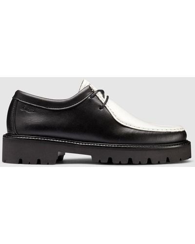 G.H. Bass & Co. Wallace Two Eyed Moc Shoes - Black