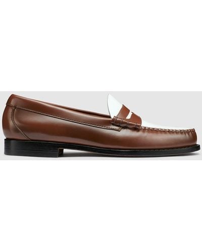 G.H. Bass & Co. Larson Weejuns Loafer Shoes - Brown