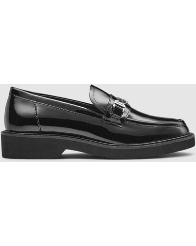 G.H. Bass & Co. Madison Round Toe Penny Loafer - Black
