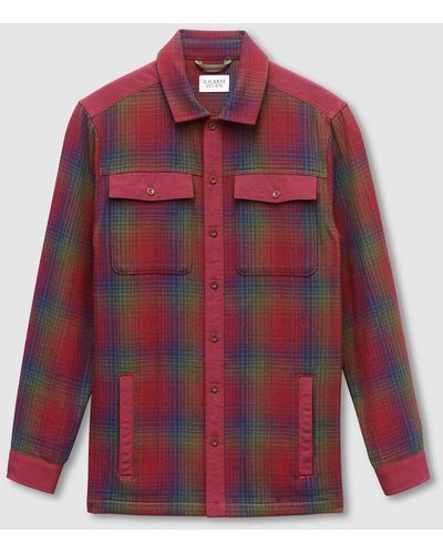 G.H. Bass & Co. North Heavyweight Flannel Top - Red