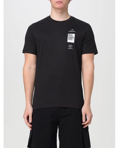 Paul & Shark T-shirt in cotone con logo - Nero