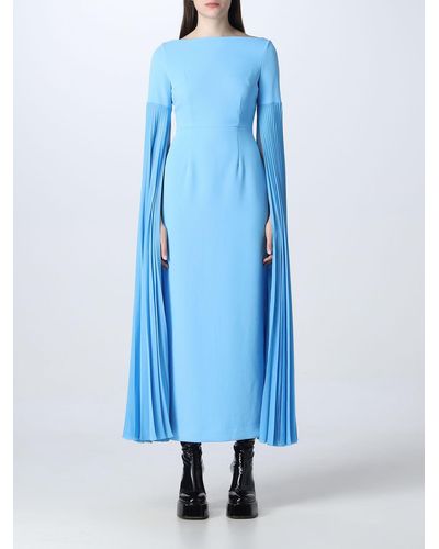 Solace London Dress - Blue