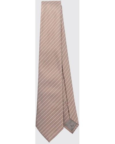 Emporio Armani Krawatte - Weiß