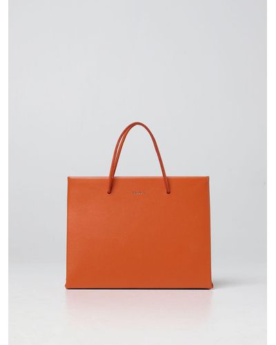 MEDEA Hanna Leather Bag - Orange