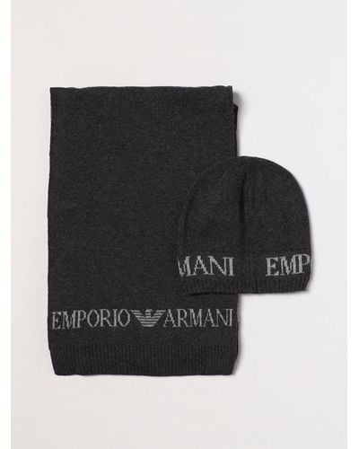 Emporio Armani 2-piece Set In Wool Blend - Black
