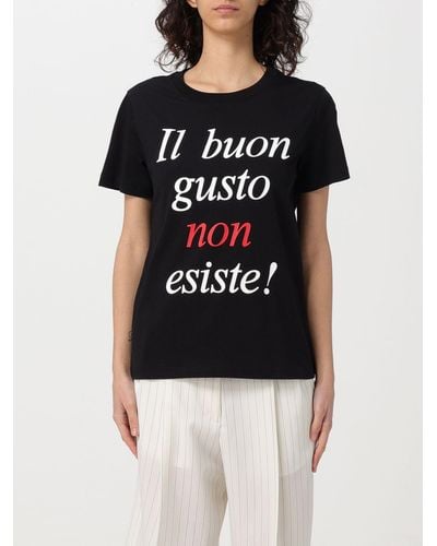 Moschino T-shirt Slogan - Nero