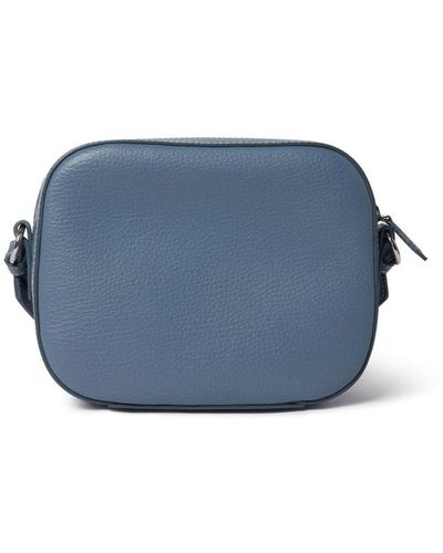 Stella McCartney Bag In Grained Synthetic Leather - Blue
