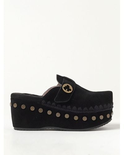 Mou Wedge Shoes - Black